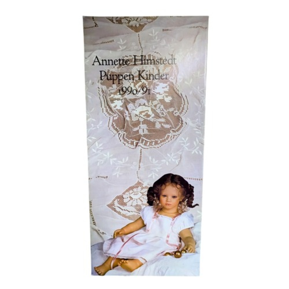 1991 Timeless Creations Annette Himstedt Puppen Kinder Fiene Barefoot Doll 26"